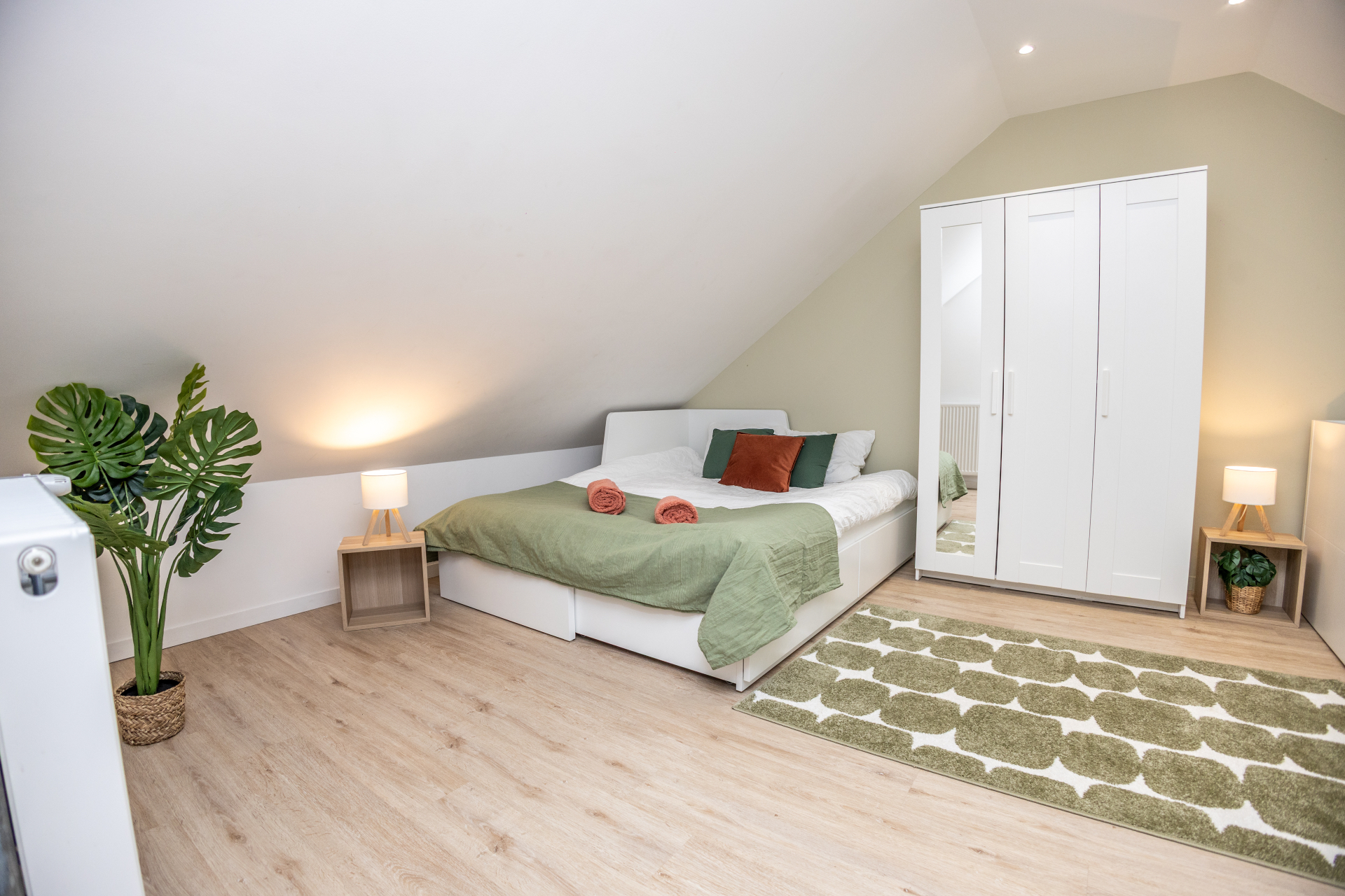 Chambre 6 - Vue lit